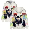 2023 New Mashle Magic and Muscles Anime Hoodie Long Sleeve Streetwear Women Men Sweatshirt Manga Mashle 5 - Mashle Merch