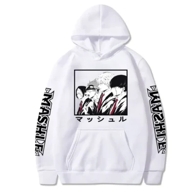 Anime Mashle Hoodie Men Women Casual Loose Print Pullover Harajuku Magic and Muscles Streetwear Unisex Hip 1 - Mashle Merch