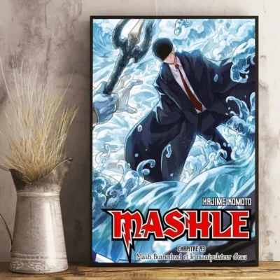 Anime Mashle Magic and Muscles Poster Kraft Paper Vintage Poster Wall Art Painting Study Aesthetic Art 9 - Mashle Merch