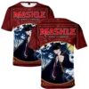 Mashle Magic and Muscles Anime T shirt Crewneck Short Sleeve Tee Mashle 2023 Women Men s 1 - Mashle Merch