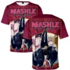 Mashle Magic and Muscles Anime T shirt Crewneck Short Sleeve Tee Mashle 2023 Women Men s 6 - Mashle Merch