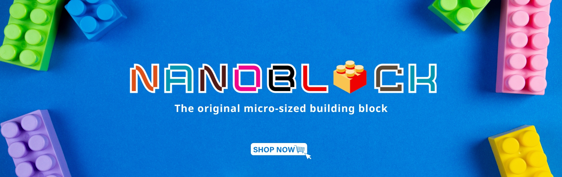 Nanoblock banner - Mashle Merch
